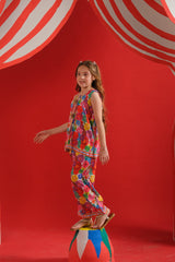 Sprinkles Stitched 2 Piece Summer Co Ord Sets Kids Collection'2025-Vivid - Co-ord Set