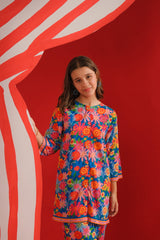 Sprinkles Stitched 2 Piece Summer Co Ord Sets Kids Collection'2025-Flora - Co-ord Set