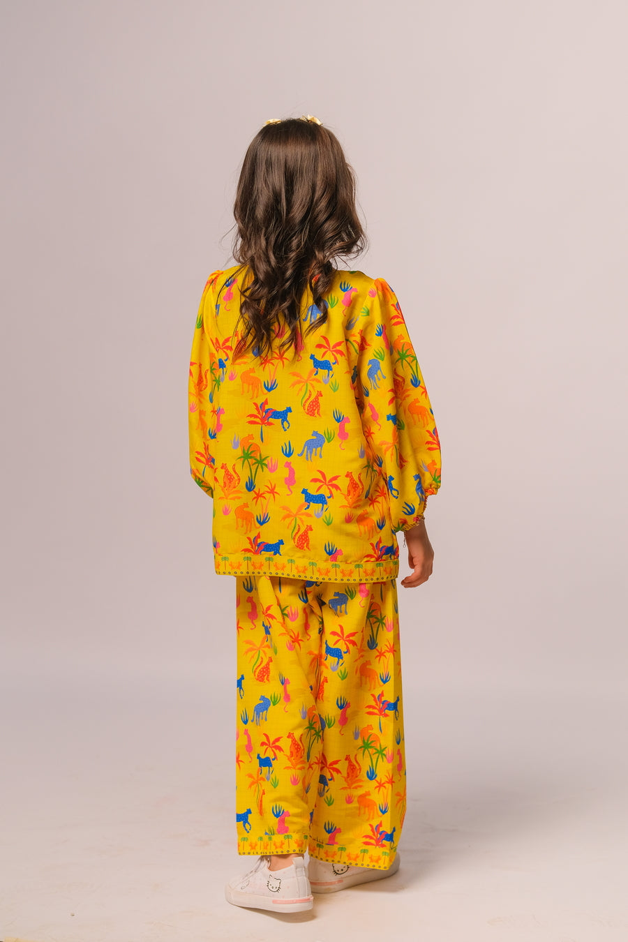 Sprinkles Stitched 2 Piece Summer Co Ord Sets Kids Collection'2025-Yellow Dreams - Co-ord Set