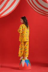 Sprinkles Stitched 2 Piece Summer Co Ord Sets Kids Collection'2025-Yellow Dreams - Co-ord Set