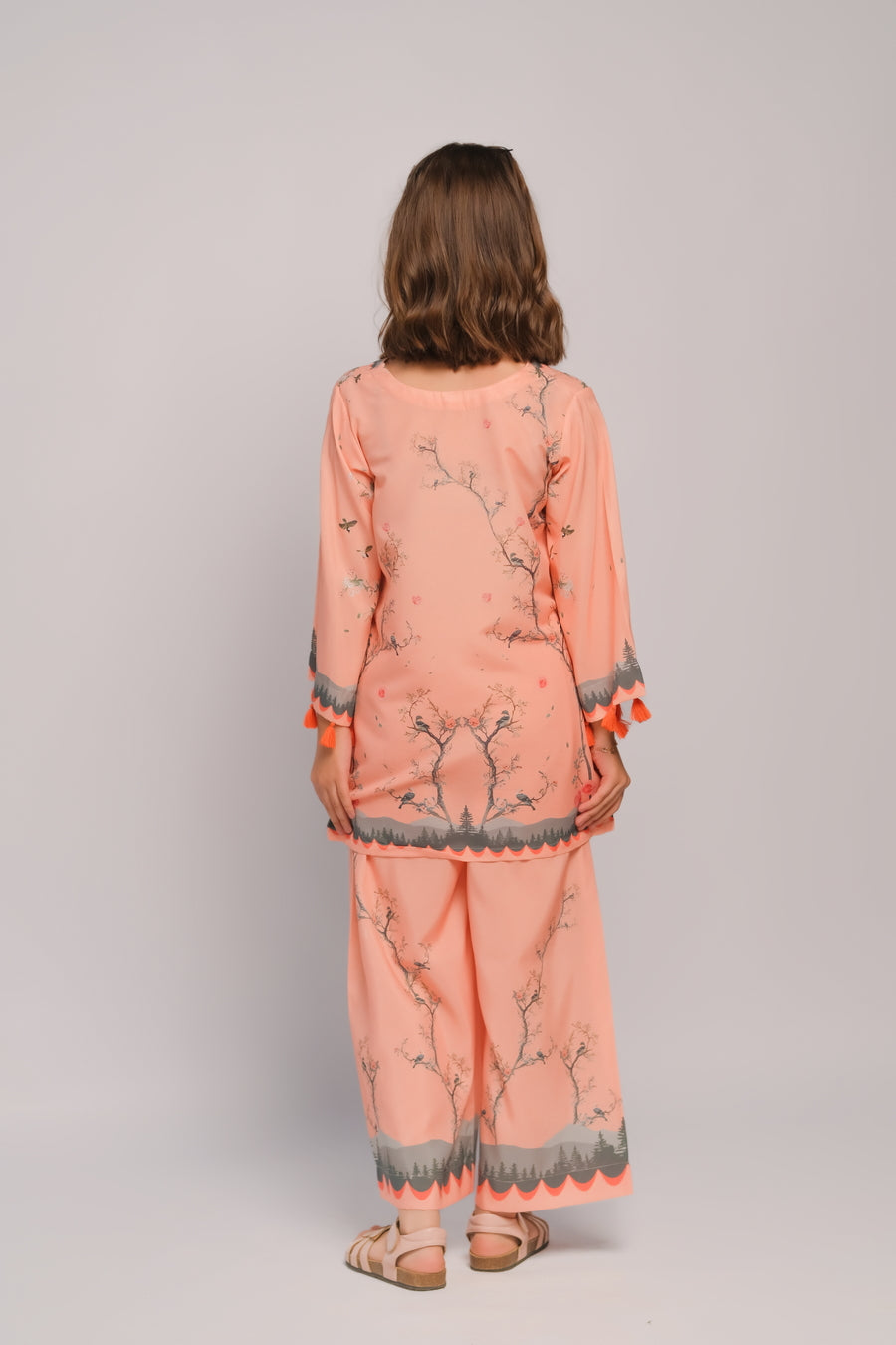 Sprinkles Stitched 2 Piece Summer Co Ord Sets Kids Collection'2025-Floral Fantasy - 2pcs
