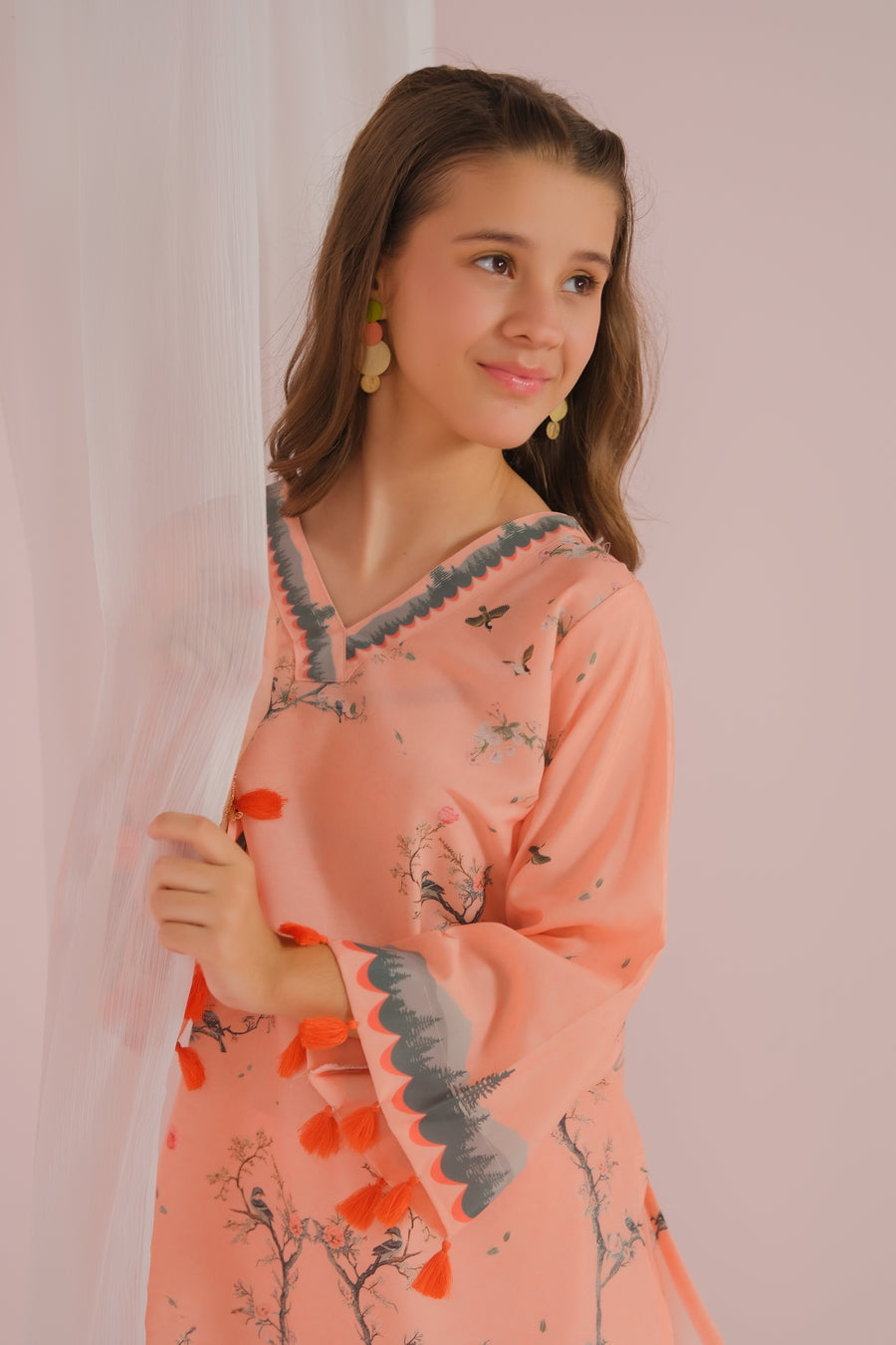 Sprinkles Stitched 2 Piece Summer Co Ord Sets Kids Collection'2025-Floral Fantasy - 2pcs