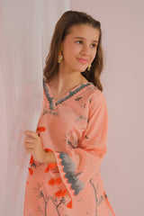 Sprinkles Stitched 2 Piece Summer Co Ord Sets Kids Collection'2025-Floral Fantasy - 2pcs