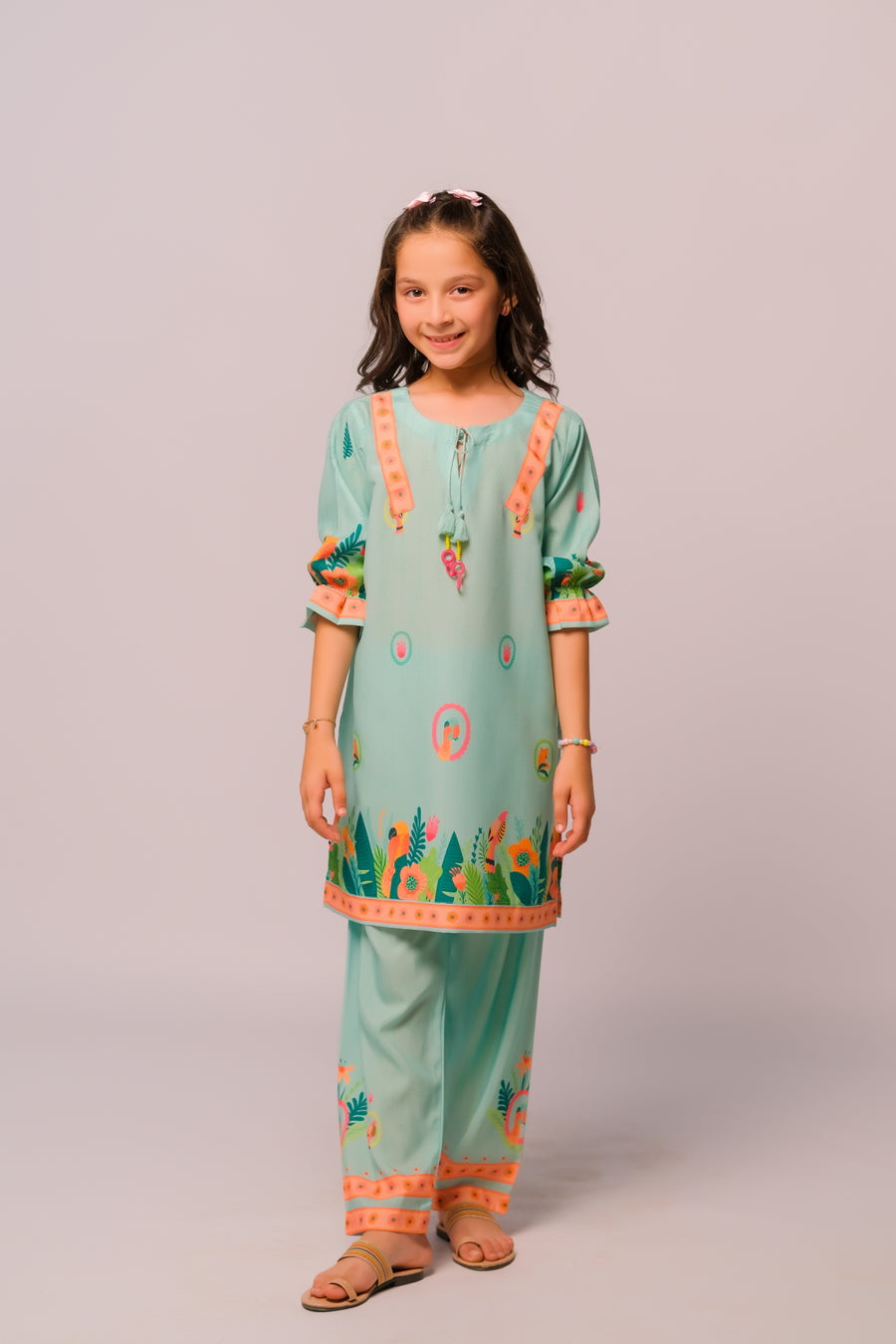Sprinkles Stitched 2 Piece Summer Co Ord Sets Kids Collection'2025-Colorful Carnival - 2pcs