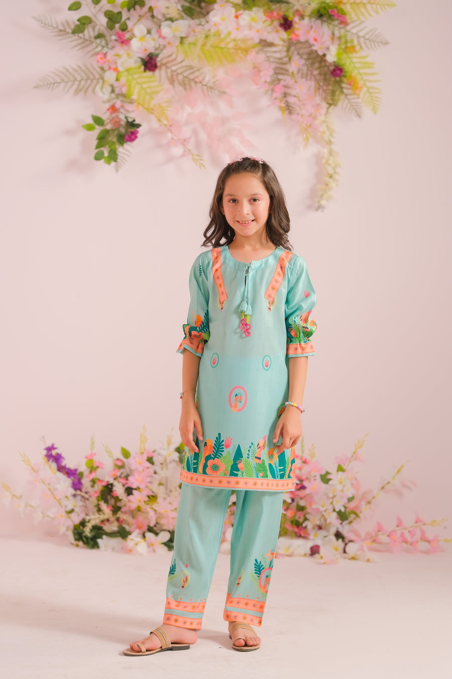 Sprinkles Stitched 2 Piece Summer Co Ord Sets Kids Collection'2025-Colorful Carnival - 2pcs