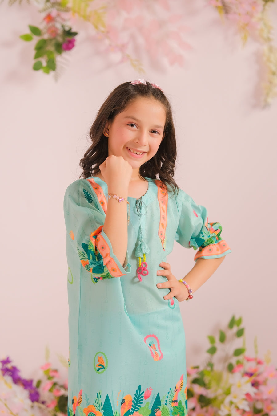 Sprinkles Stitched 2 Piece Summer Co Ord Sets Kids Collection'2025-Colorful Carnival - 2pcs