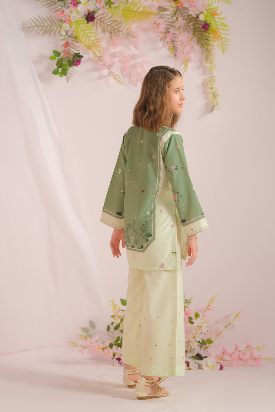 Sprinkles Stitched 2 Piece Summer Co Ord Sets Kids Collection'2025-Elegant Essence -2pcs