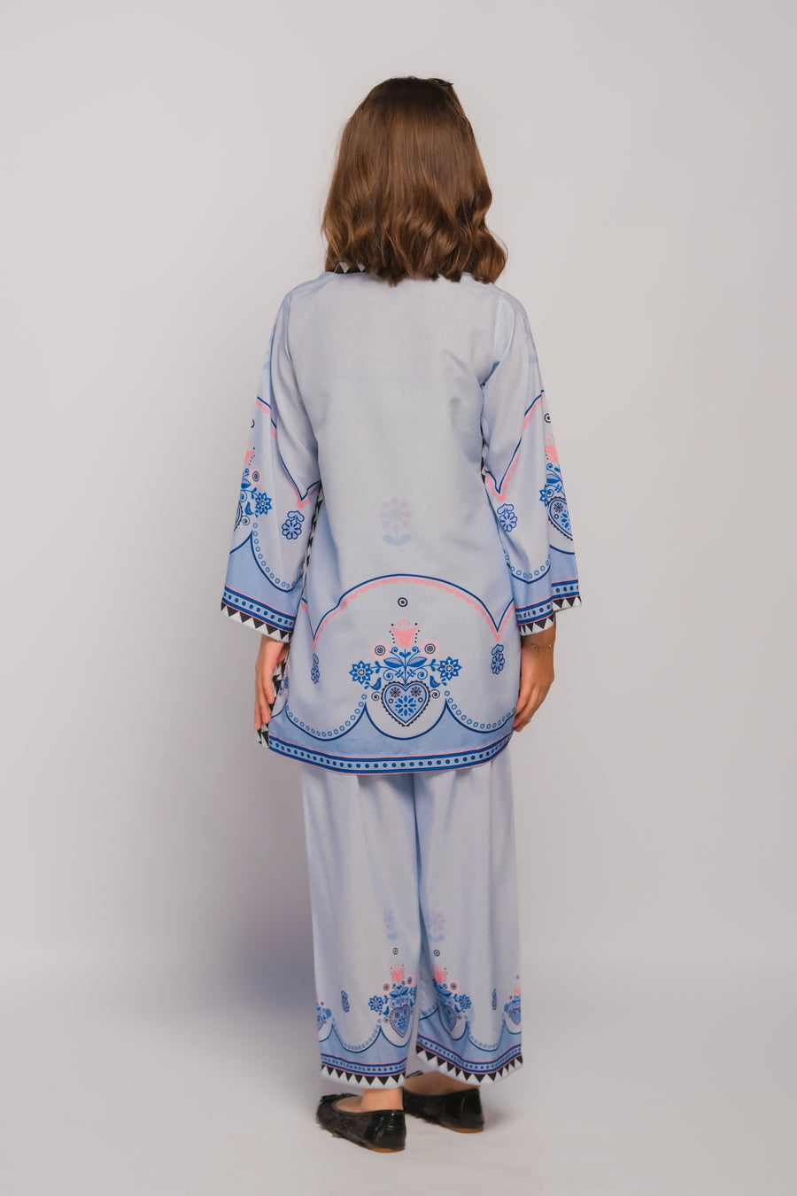 Sprinkles Stitched 2 Piece Summer Co Ord Sets Kids Collection'2025-Royal Radiance - 2pcs