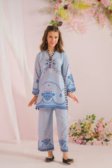 Sprinkles Stitched 2 Piece Summer Co Ord Sets Kids Collection'2025-Royal Radiance - 2pcs