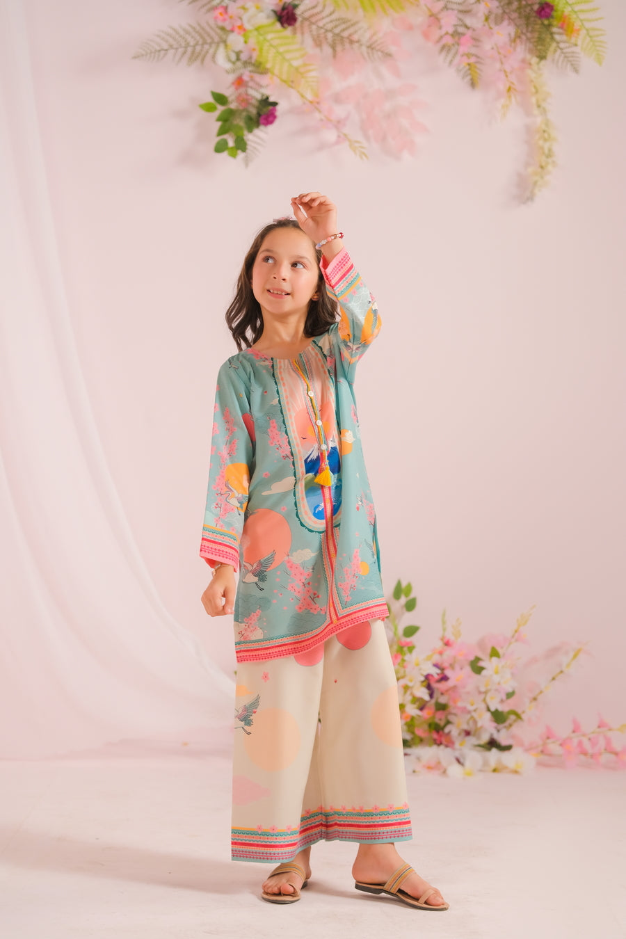 Sprinkles Stitched 2 Piece Summer Co Ord Sets Kids Collection'2025-Vibrant Vibes - 2pcs