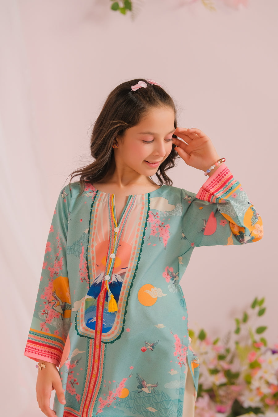 Sprinkles Stitched 2 Piece Summer Co Ord Sets Kids Collection'2025-Vibrant Vibes - 2pcs