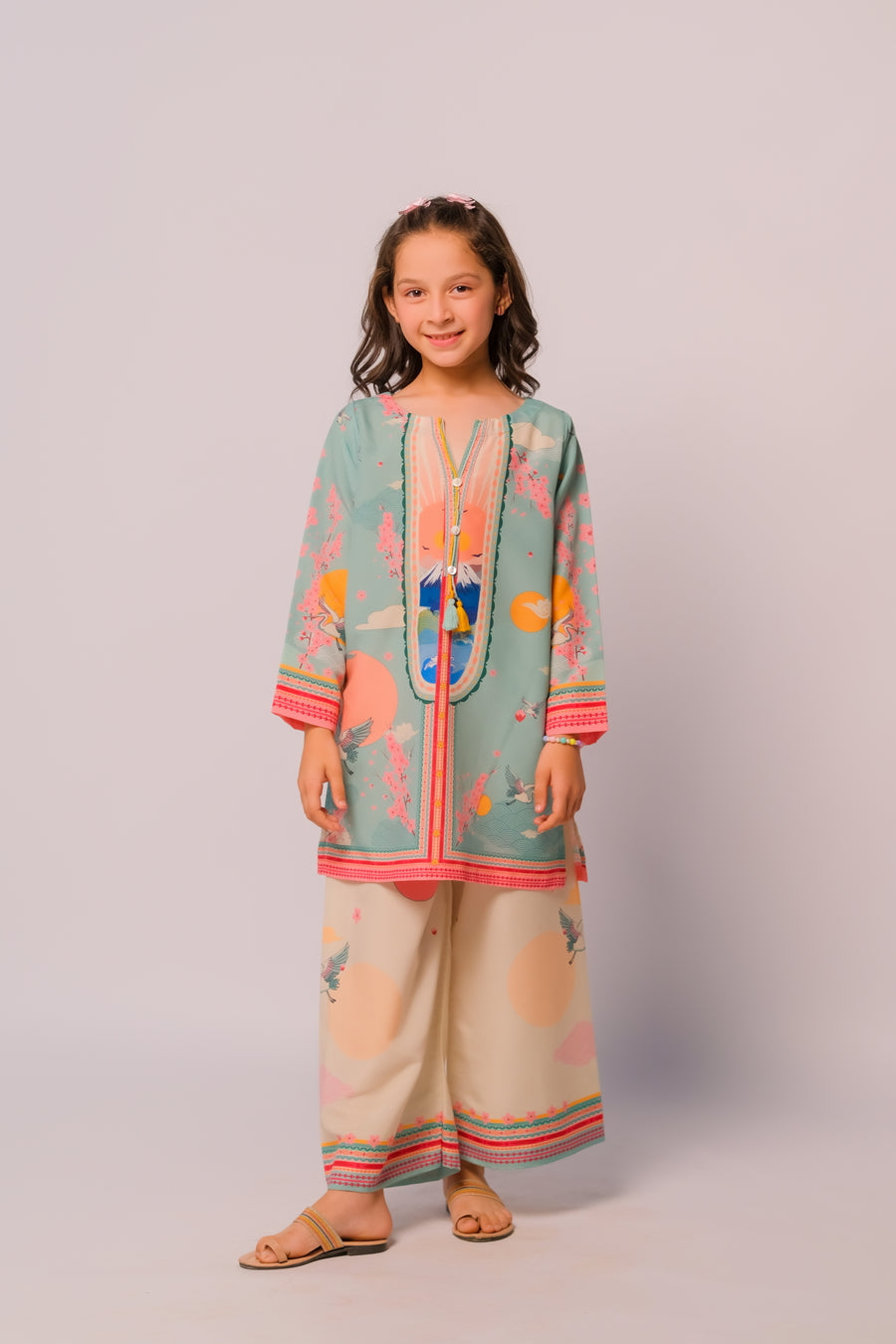 Sprinkles Stitched 2 Piece Summer Co Ord Sets Kids Collection'2025-Vibrant Vibes - 2pcs