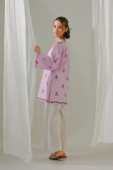 Sprinkles Stitched 1 Piece Summer Shirts Kids Collection'2025-Whimsical Floral Charm - 1pc - Embroidered