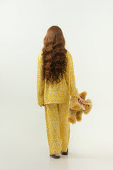 Sprinkles Stitched 2 Piece Winter Night Suit Kids Collection'2025-Sunshine Daisies - Night Suit - 2pcs
