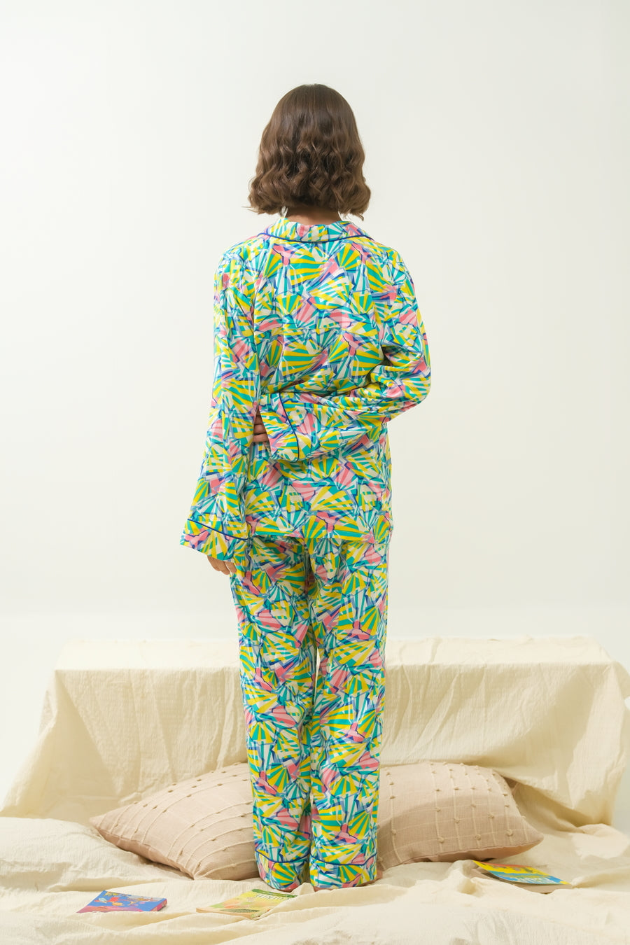 Sprinkles Stitched 2 Piece Winter Night Suit Kids Collection'2025-Carnival Breeze - Night Suit - 2pcs