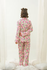 Sprinkles Stitched 2 Piece Winter Night Suit Kids Collection'2025-WhisperFlorals - Night Suit - 2pcs