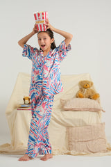 Sprinkles Stitched 2 Piece Winter Night Suit Kids Collection'2025-Color Splash Dream - Night Suit - 2pcs