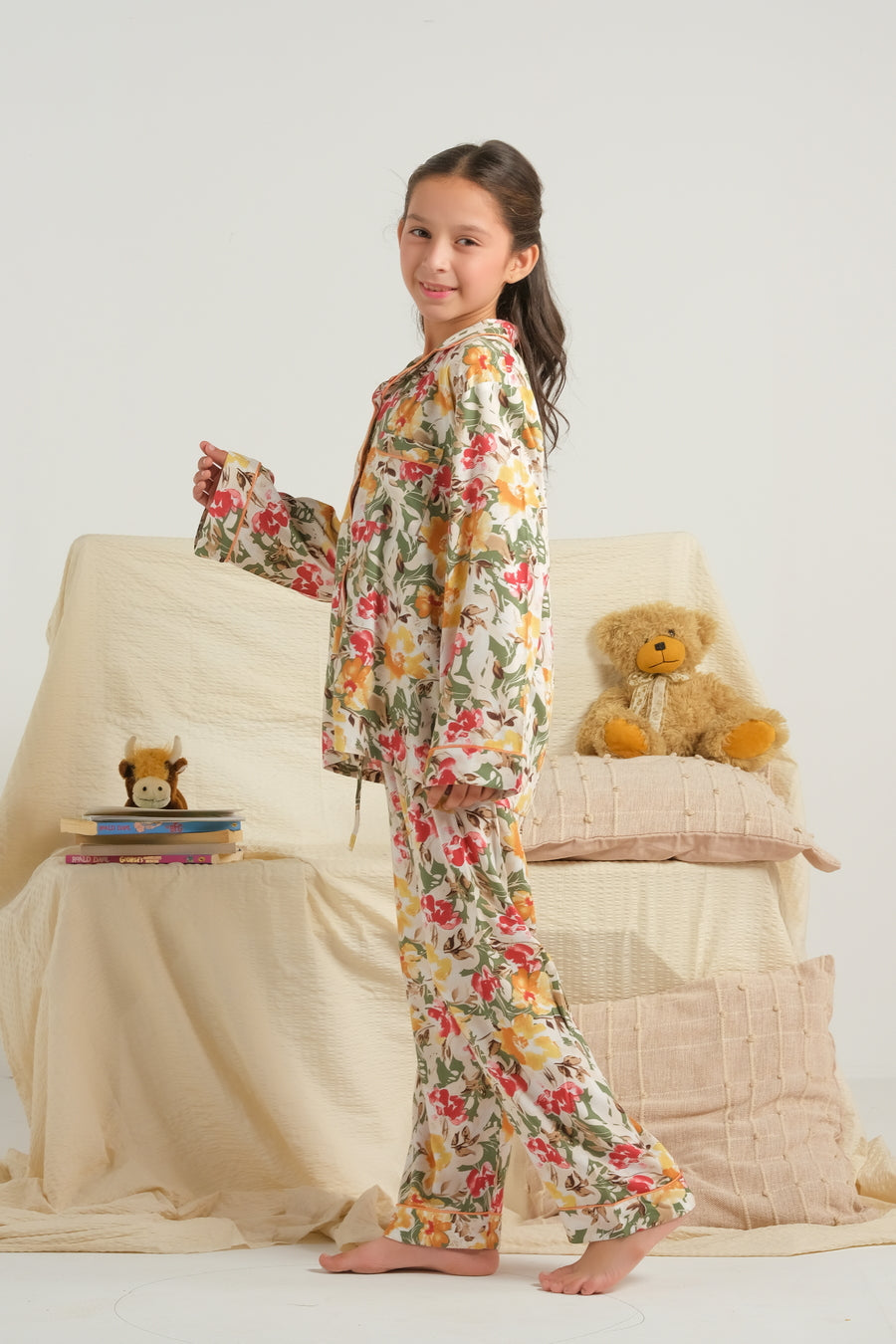 Sprinkles Stitched 2 Piece Summer Night Suit Kids Collection'2025-Lemonade Delight - Night Suit - 2pcs