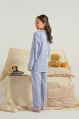 Sprinkles Stitched 2 Piece Summer Night Suit Kids Collection'2025-Sunbeam Petals - Night Suit - 2pcs