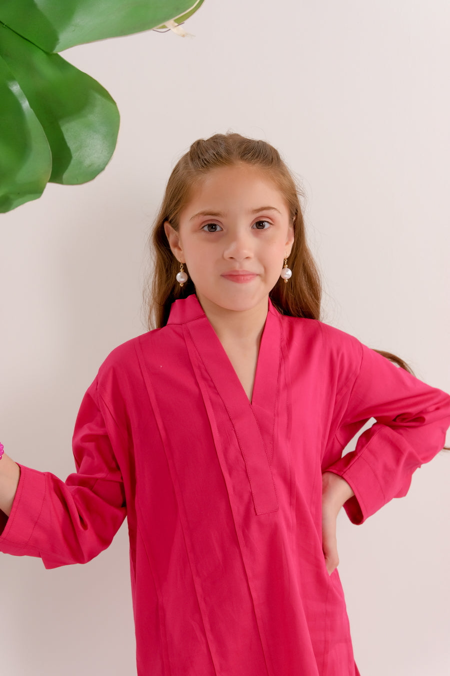 Sprinkles Stitched 2 Piece Summer Co Ord Sets Kids Collection'2025-Blush Pink - Co-ord Set