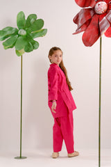 Sprinkles Stitched 2 Piece Summer Co Ord Sets Kids Collection'2025-Blush Pink - Co-ord Set