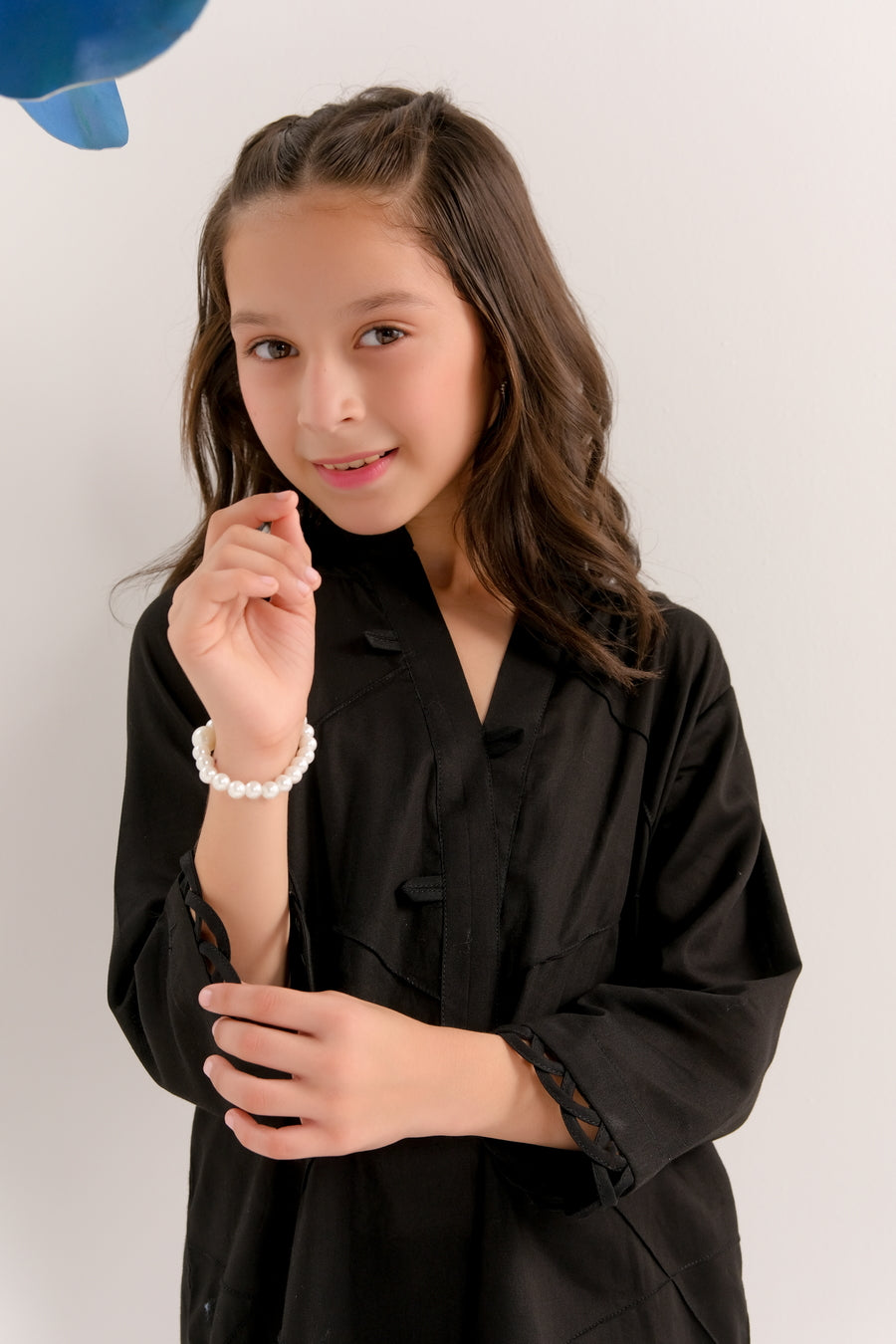 Sprinkles Stitched 2 Piece Summer Co Ord Sets Kids Collection'2025-Midnight Black - Co-ord Set
