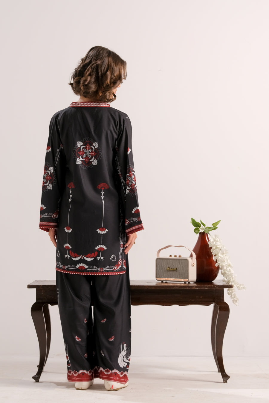 Sprinkles Stitched 2 Piece Summer Co Ord Sets Kids Collection'2025-Ruby Vine Charm - 2pcs