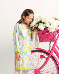 Sprinkles Stitched 2 Piece Summer Co Ord Sets Kids Collection'2025-Petal Parade - 2pcs