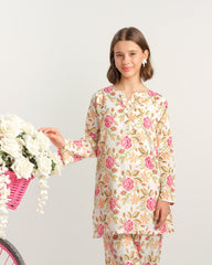 Sprinkles Stitched 2 Piece Summer Co Ord Sets Kids Collection'2025-Pastel Bloom Parade - 2pcs