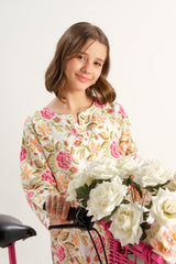 Sprinkles Stitched 2 Piece Summer Co Ord Sets Kids Collection'2025-Pastel Bloom Parade - 2pcs