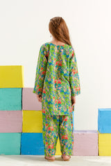 Sprinkles Stitched 2 Piece Summer Co Ord Sets Kids Collection'2025-Meadow Bloom - 2pcs