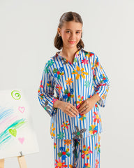 Sprinkles Stitched 2 Piece Summer Co Ord Sets Kids Collection'2025-Confetti Carnival - 2pcs