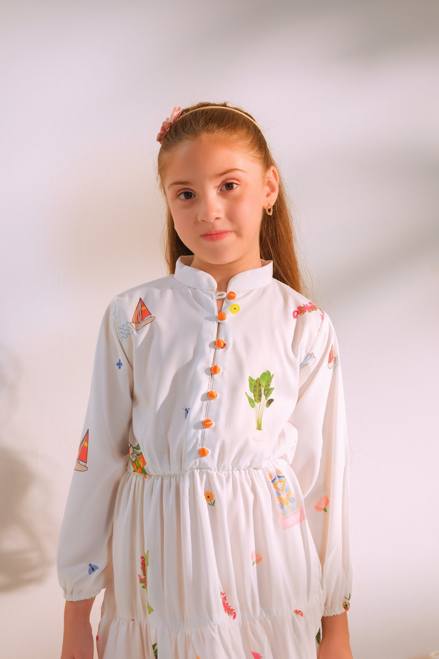 Sprinkles Stitched 1 Piece Summer Shirts Kids Collection'2025-Playhouse Checks - 1pc