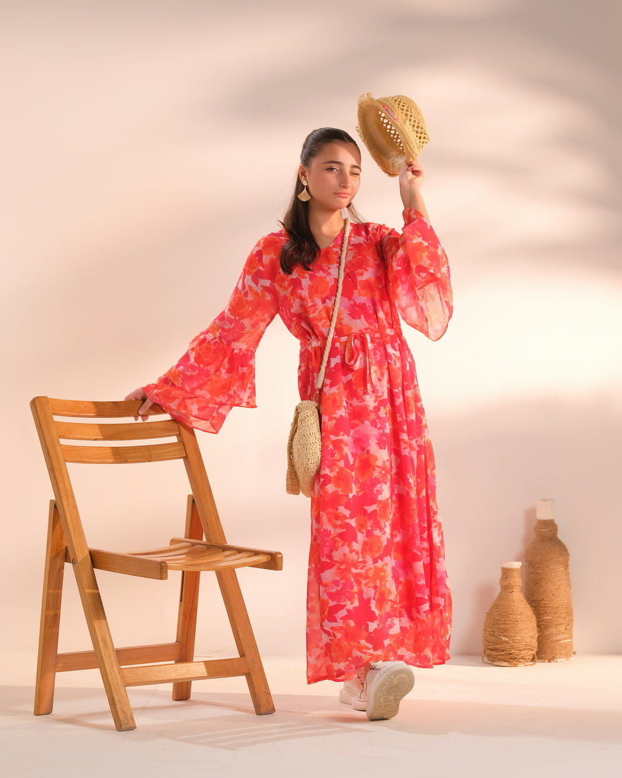 Sprinkles Stitched 1 Piece Formals Shirts Kids Collection'2025-Petal Storm - 1pc