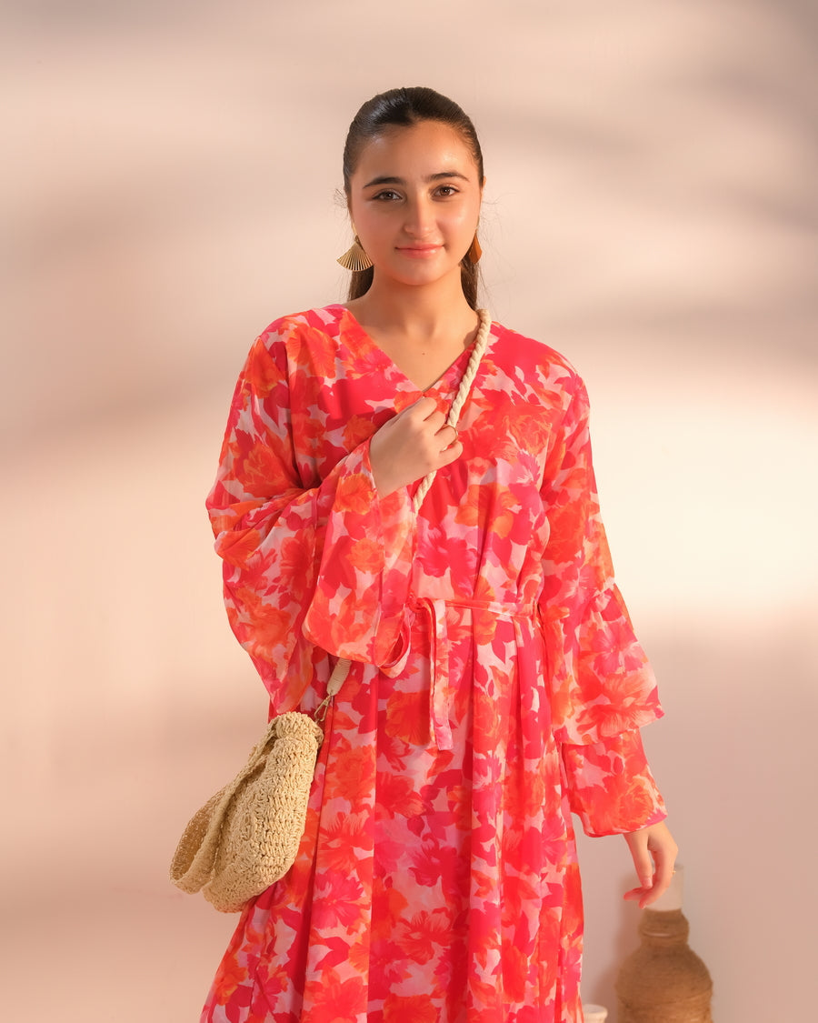 Sprinkles Stitched 1 Piece Formals Shirts Kids Collection'2025-Petal Storm - 1pc