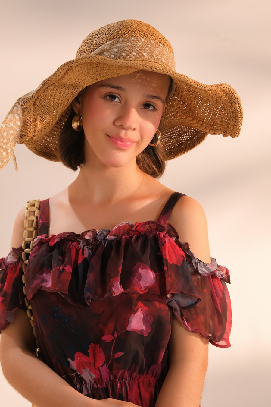 Sprinkles Stitched 1 Piece Formals Shirts Kids Collection'2025-Crimson Reverie - 1pc