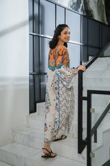 Sprinkles Stitched Summer Kaftan Kids-Celeste Pleated - 1pc