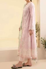 Qlinekari By Qalamkar Unstitched 3 Piece Emb Lawn Suit-SQ-02-Asema