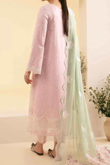 Qlinekari By Qalamkar Unstitched 3 Piece Emb Lawn Suit-SQ-02-Asema