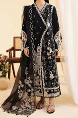 Qlinekari By Qalamkar Unstitched 3 Piece Emb Lawn Suit-SQ-03-Marwa