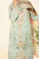 Qlinekari By Qalamkar Unstitched 3 Piece Emb Lawn Suit-SQ-06-Afrozeh