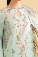Qlinekari By Qalamkar Unstitched 3 Piece Emb Lawn Suit-SQ-06-Afrozeh