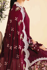 Qlinekari By Qalamkar Unstitched 3 Piece Emb Lawn Suit-SQ-11-Zenal