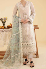 Qlinekari By Qalamkar Unstitched 3 Piece Emb Lawn Suit-SQ-13-Aysel