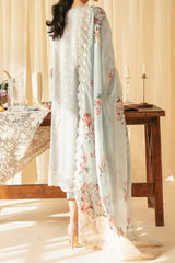 Qlinekari By Qalamkar Unstitched 3 Piece Emb Lawn Suit-SQ-15-Neylan