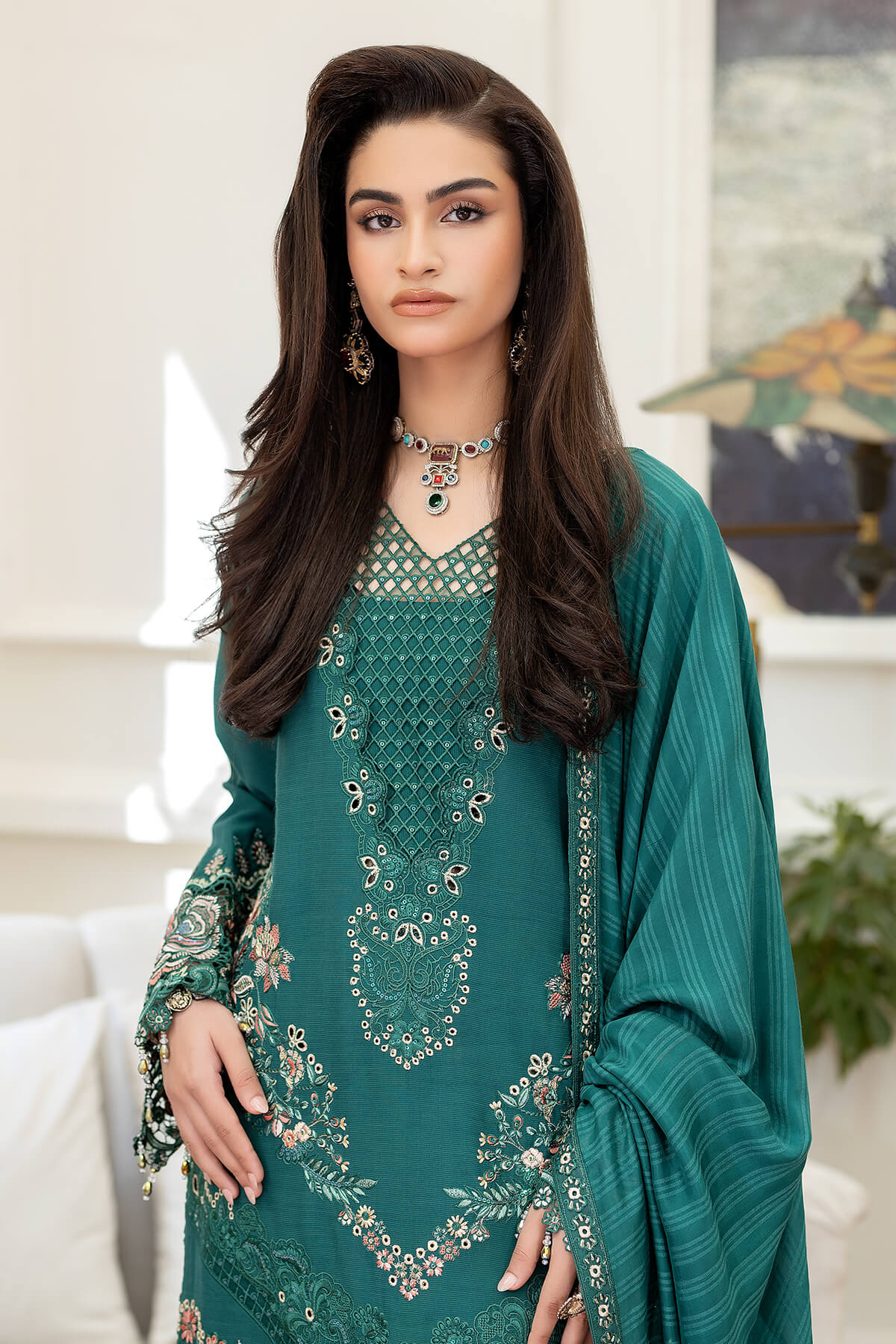 Zabrang By Imrozia Serene Unstitched 3 Piece Formals Collection'2025-SRS-11 Naghma