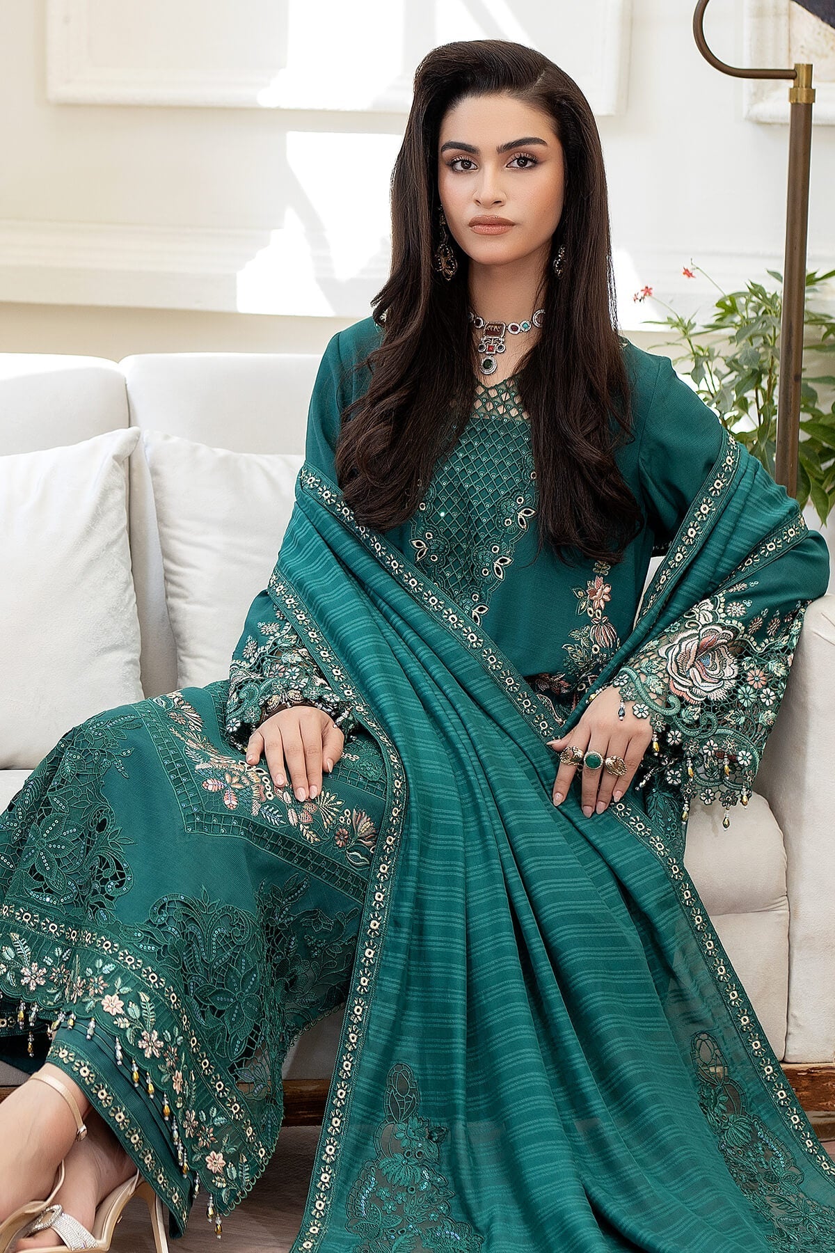 Zabrang By Imrozia Serene Unstitched 3 Piece Formals Collection'2025-SRS-11 Naghma