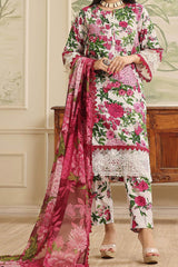 Maryum Maniya Unstitched 3 Piece Summer Soiree's Printed & Emb Lawn Vol-03 Suit-SS-01