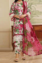 Maryum Maniya Unstitched 3 Piece Summer Soiree's Printed & Emb Lawn Vol-03 Suit-SS-01