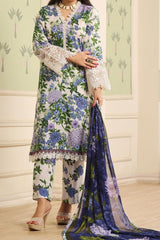 Maryum Maniya Unstitched 3 Piece Summer Soiree's Printed & Emb Lawn Vol-03 Suit-SS-02